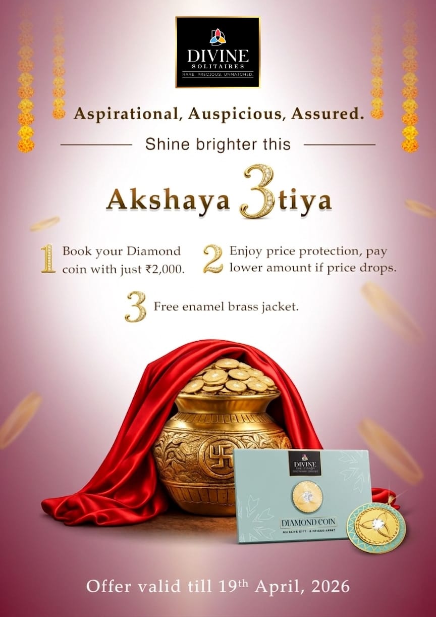 Divine Solitaires Introduces Diamond Coin Collection for Akshaya Tritiya 2026